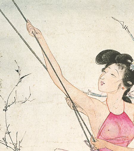屯留-胡也佛的仕女画和最知名的金瓶梅秘戏图